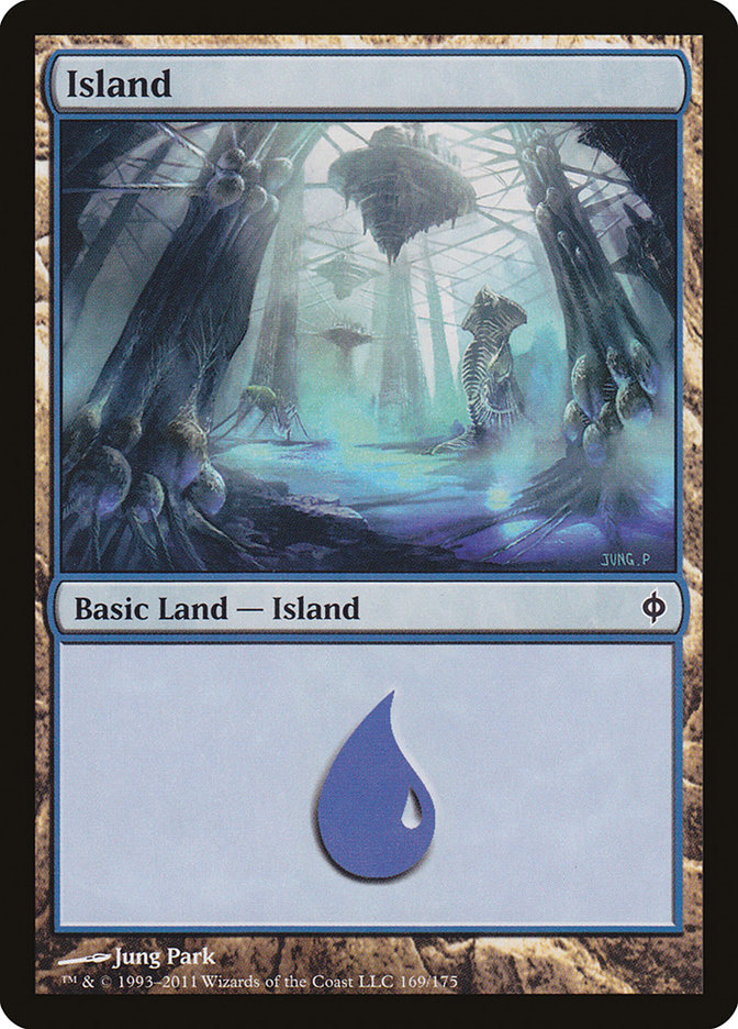 Island (169) [New Phyrexia] | Golgari Games