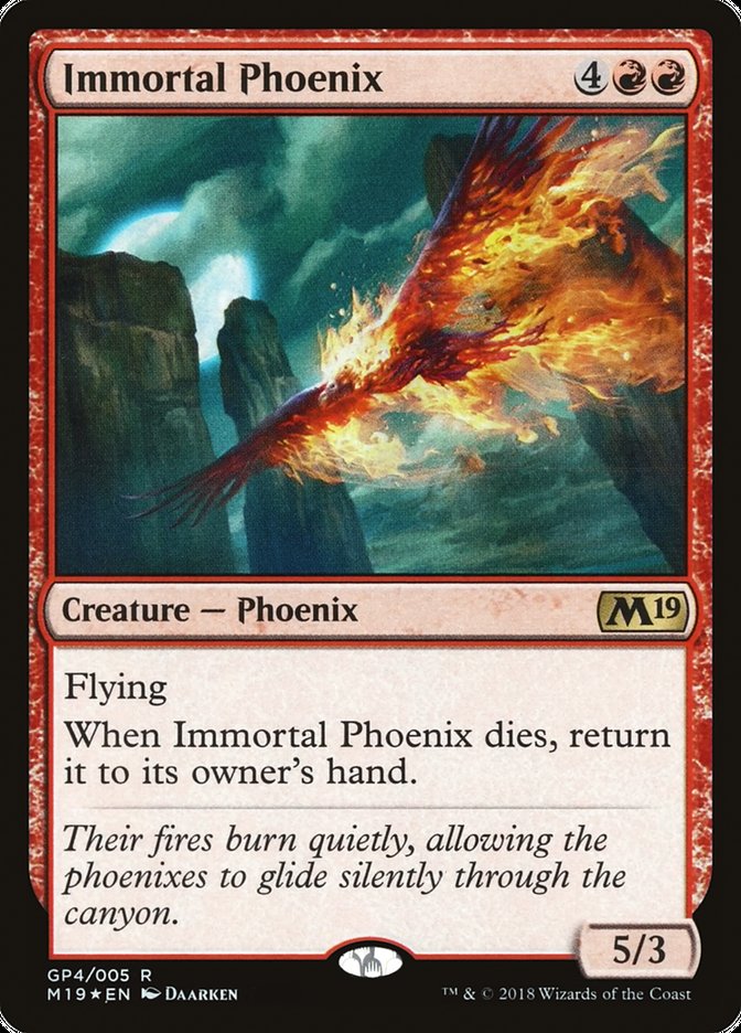 Immortal Phoenix [Magic 2019 Gift Pack] | Golgari Games