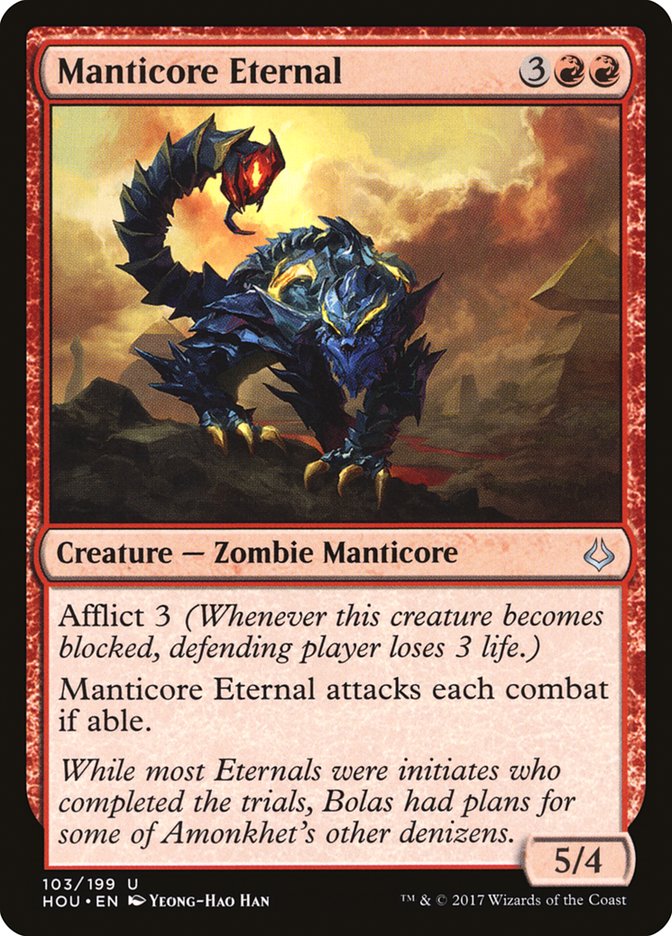 Manticore Eternal [Hour of Devastation] | Local Legends