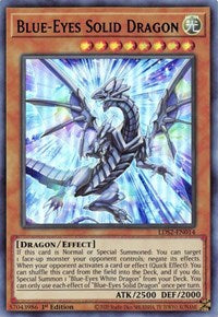 Blue-Eyes Solid Dragon (Blue) [LDS2-EN014] Ultra Rare | Golgari Games