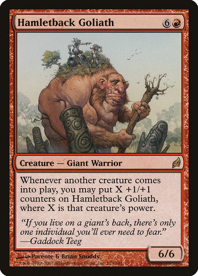 Hamletback Goliath [Lorwyn] | Local Legends