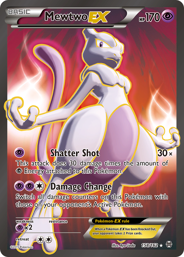 Mewtwo EX (158/162) [XY: BREAKthrough] | Golgari Games