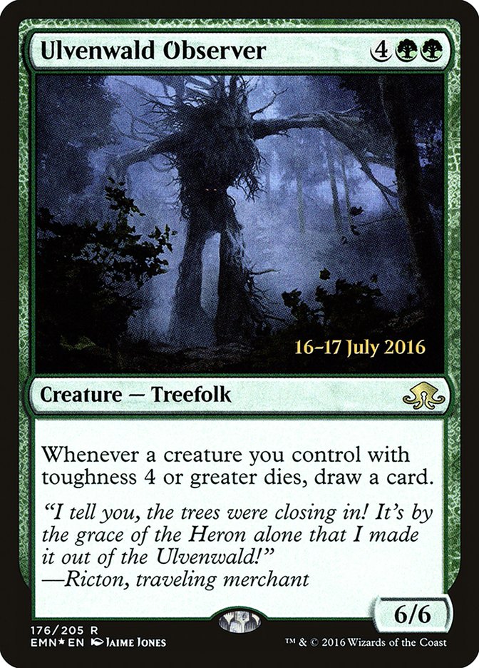 Ulvenwald Observer [Eldritch Moon Prerelease Promos] | Local Legends