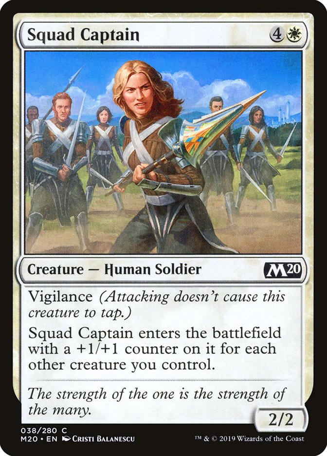 Squad Captain [Core Set 2020] | Local Legends