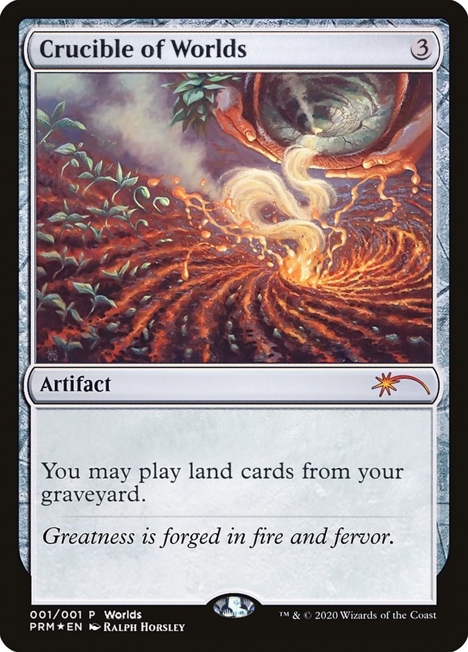 Crucible of Worlds (Worlds) [World Championship Promos] | Golgari Games