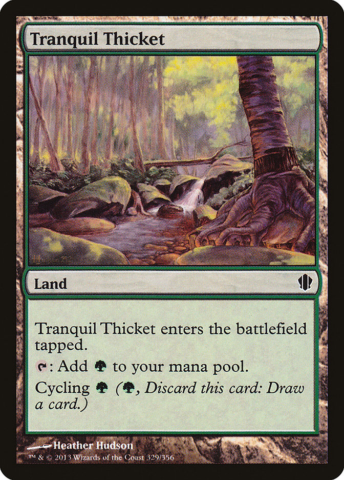 Tranquil Thicket [Commander 2013] | Golgari Games