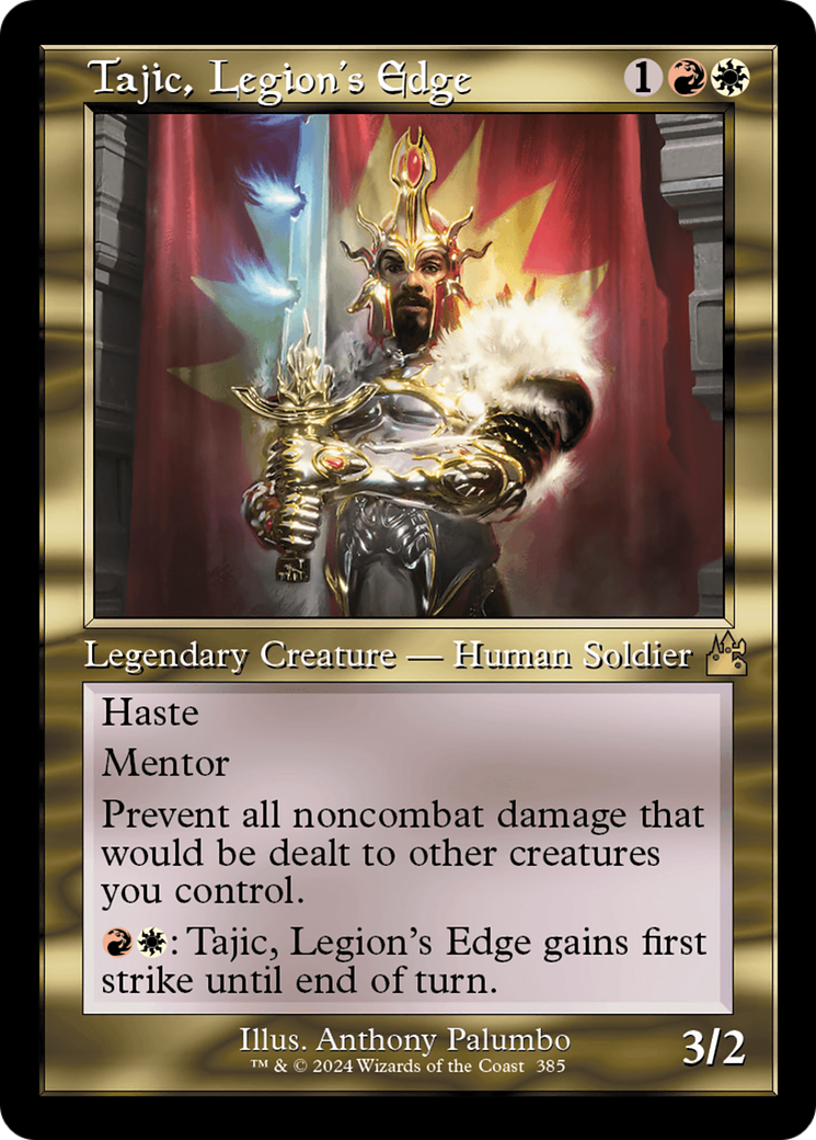 Tajic, Legion's Edge (Retro Frame) [Ravnica Remastered] | Local Legends