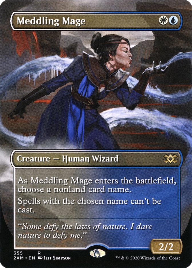 Meddling Mage (Toppers) [Double Masters] | Local Legends