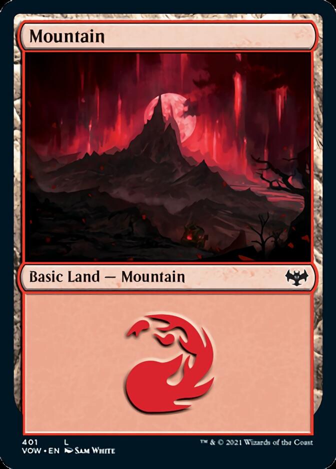Mountain (401) [Innistrad: Crimson Vow] | Local Legends