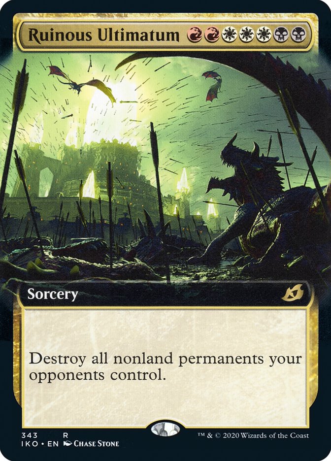 Ruinous Ultimatum (Extended Art) [Ikoria: Lair of Behemoths] | Local Legends