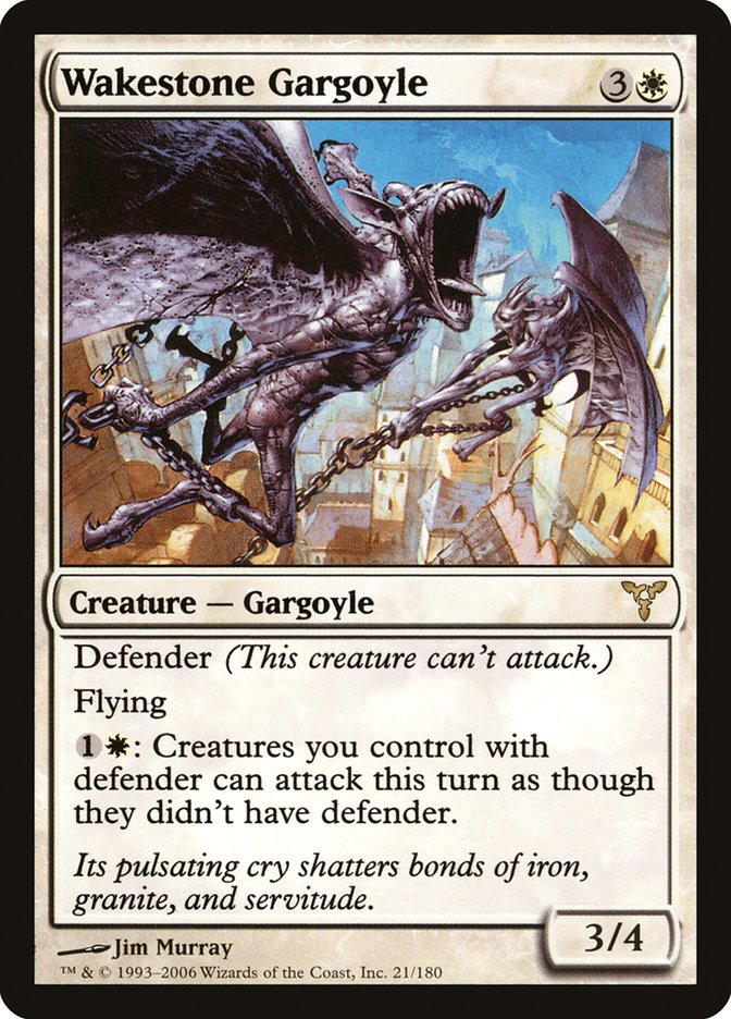 Wakestone Gargoyle [Dissension] | Local Legends