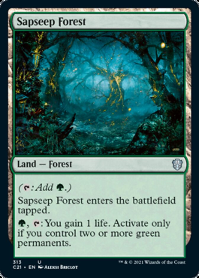 Sapseep Forest [Commander 2021] | Local Legends
