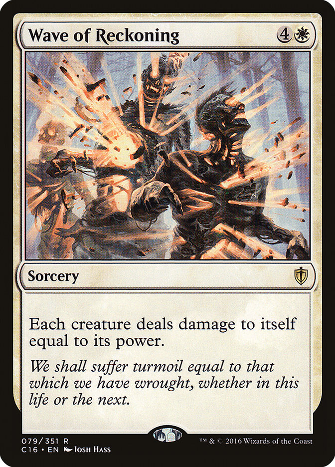 Wave of Reckoning [Commander 2016] | Local Legends