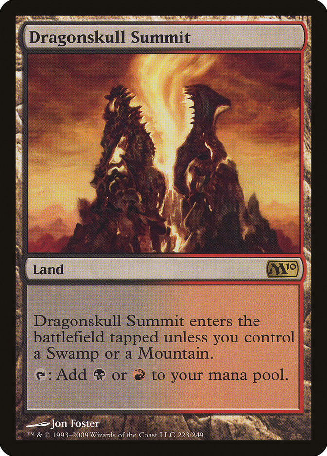 Dragonskull Summit [Magic 2010] | Golgari Games