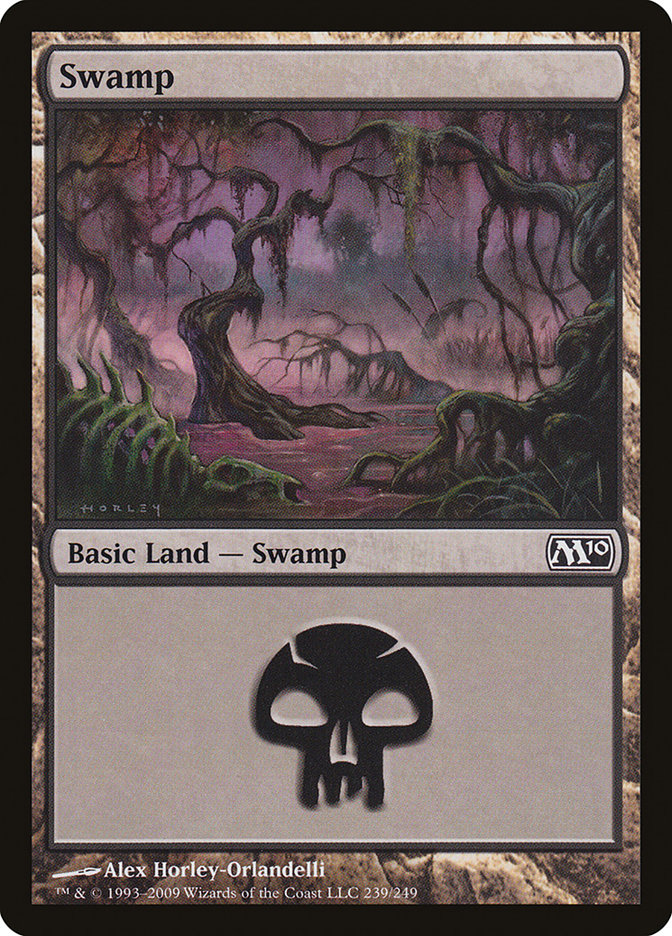 Swamp (239) [Magic 2010] | Golgari Games