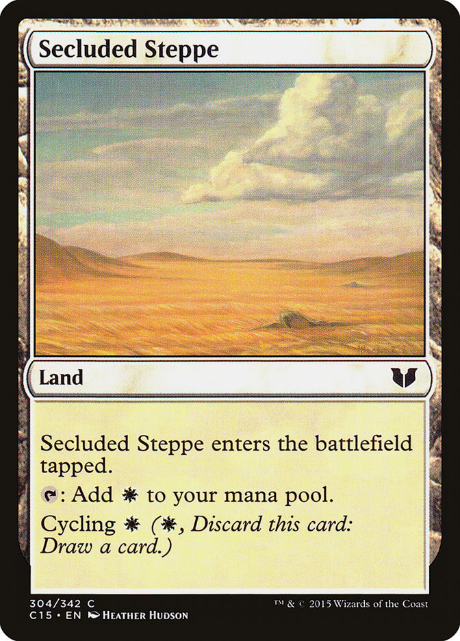 Secluded Steppe [Commander 2015] | Golgari Games