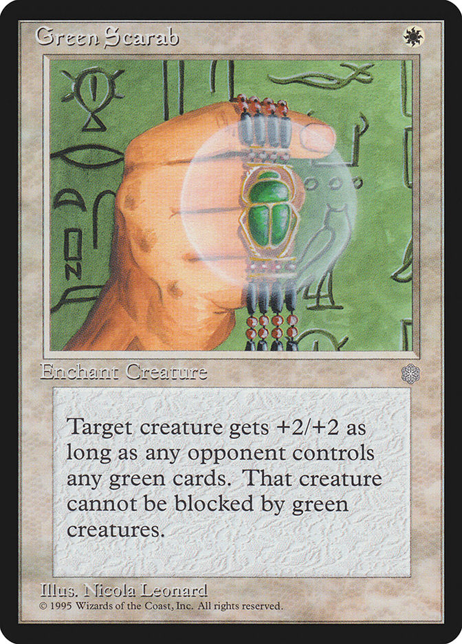 Green Scarab [Ice Age] | Local Legends