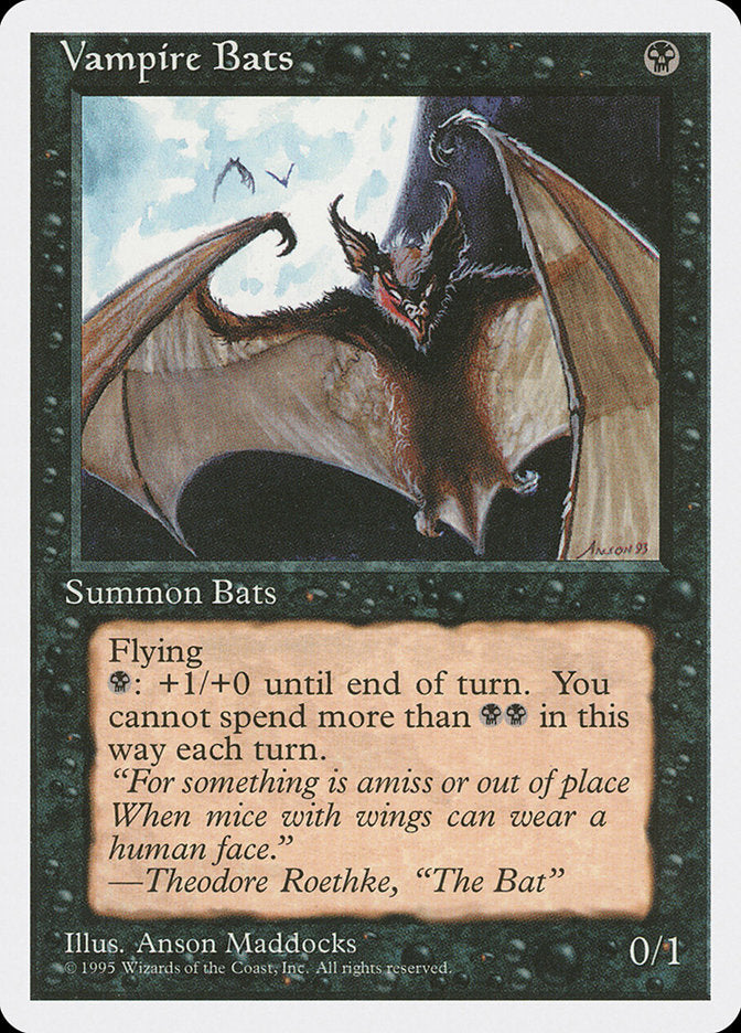 Vampire Bats [Fourth Edition] | Local Legends