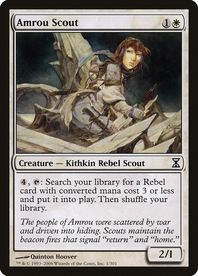 Amrou Scout [Time Spiral] | Golgari Games