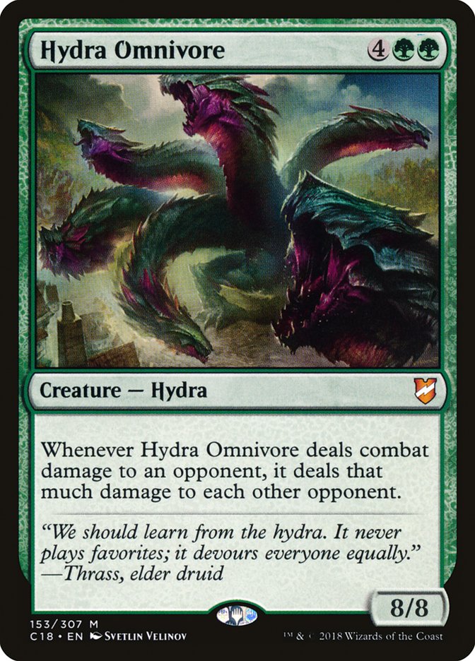 Hydra Omnivore [Commander 2018] | Golgari Games