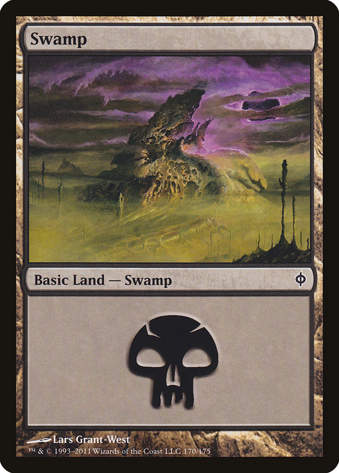 Swamp (170) [New Phyrexia] | Local Legends