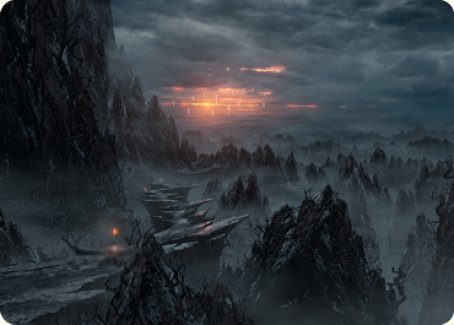 Sundown Pass Art Card [Innistrad: Crimson Vow Art Series] | Local Legends