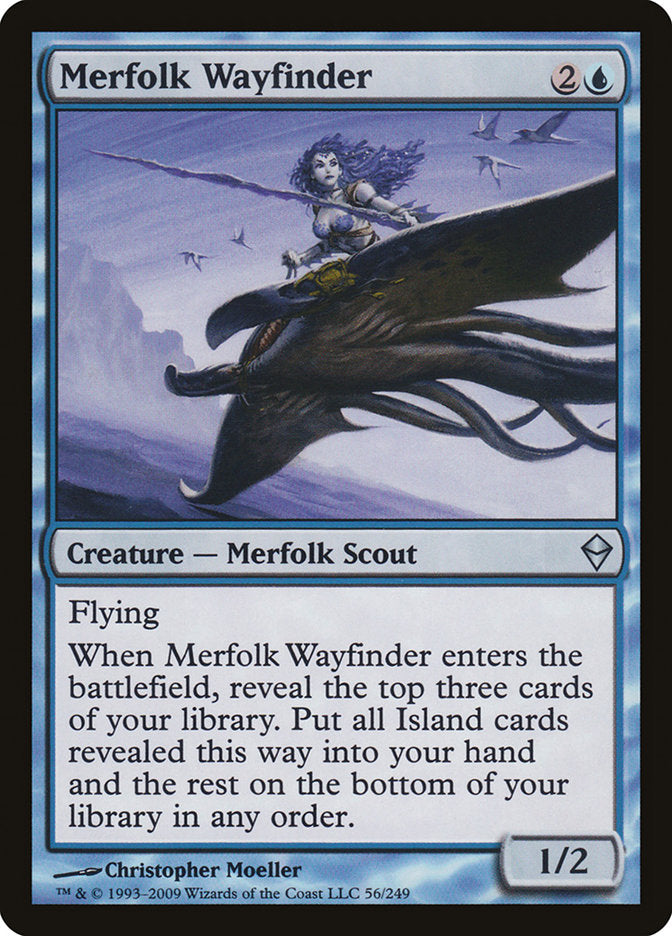 Merfolk Wayfinder [Zendikar] | Golgari Games