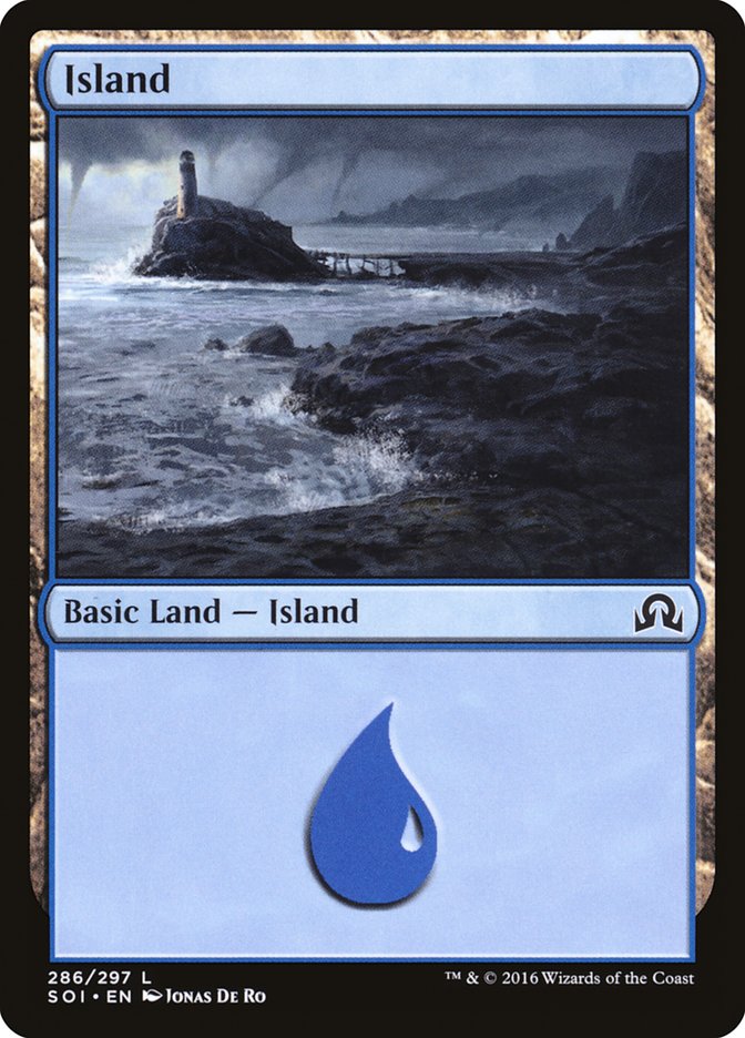 Island (286) [Shadows over Innistrad] | Golgari Games