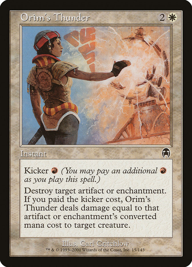 Orim's Thunder [Apocalypse] | Local Legends