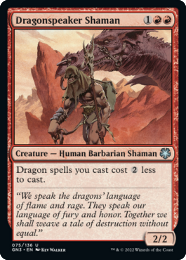 Dragonspeaker Shaman [Game Night: Free-for-All] | Local Legends