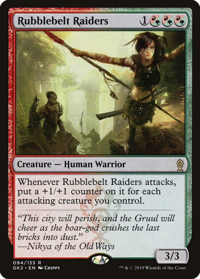 Rubblebelt Raiders [Ravnica Allegiance Guild Kit] | Local Legends