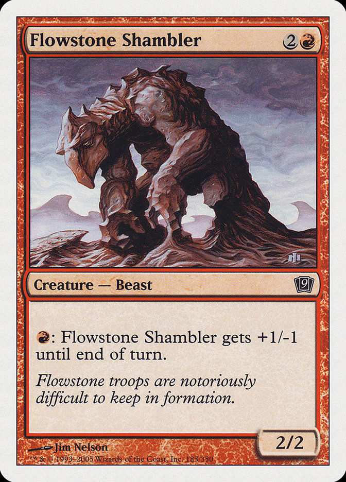 Flowstone Shambler [Ninth Edition] | Local Legends