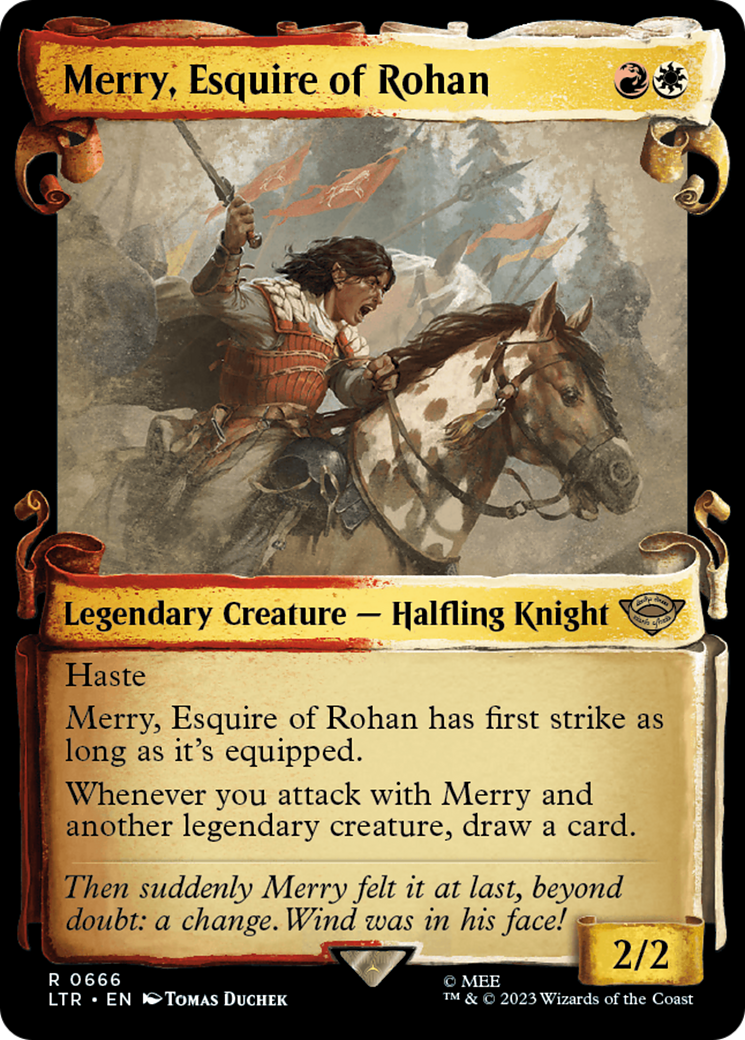 Merry, Esquire of Rohan [The Lord of the Rings: Tales of Middle-Earth Showcase Scrolls] | Local Legends