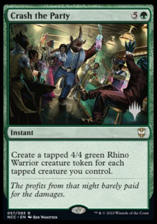 Crash the Party (Promo Pack) [Streets of New Capenna Commander Promos] | Local Legends