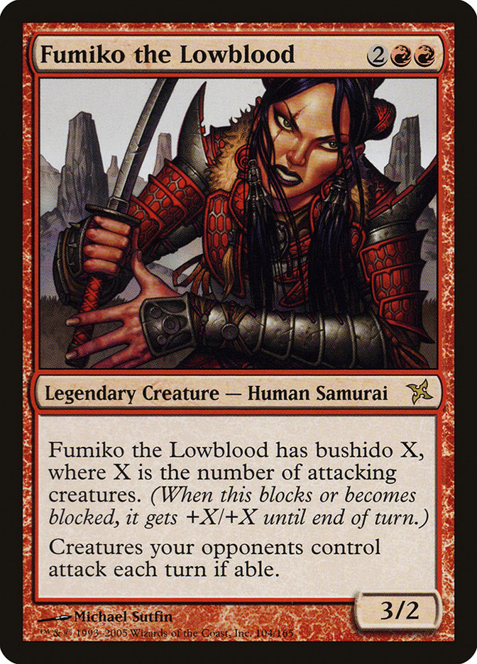 Fumiko the Lowblood [Betrayers of Kamigawa] | Local Legends