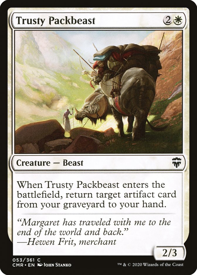 Trusty Packbeast [Commander Legends] | Golgari Games