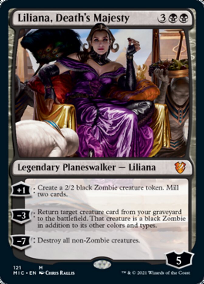 Liliana, Death's Majesty [Innistrad: Midnight Hunt Commander] | Golgari Games