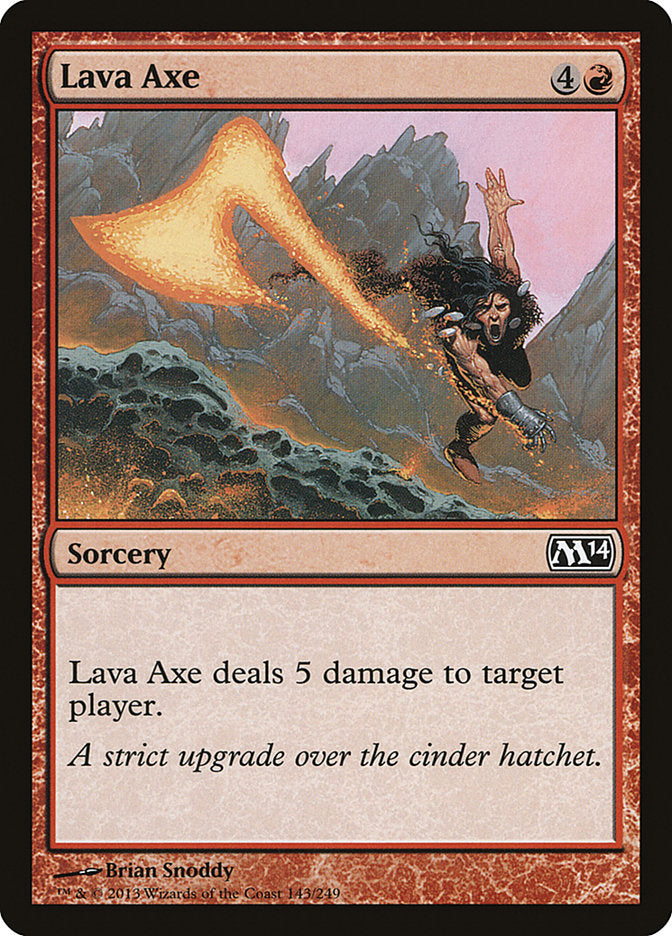Lava Axe [Magic 2014] | Local Legends