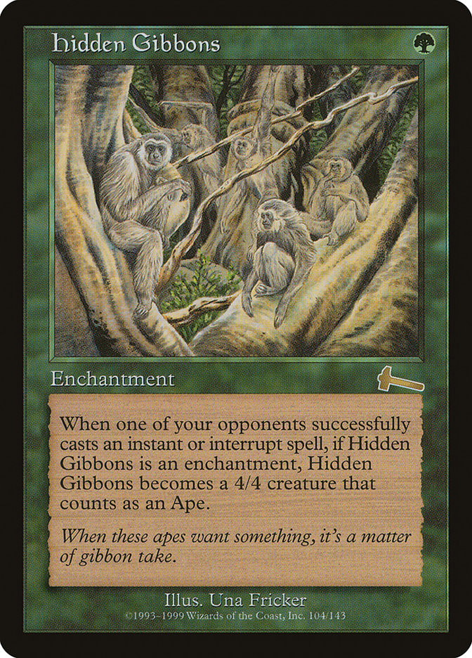Hidden Gibbons [Urza's Legacy] | Local Legends
