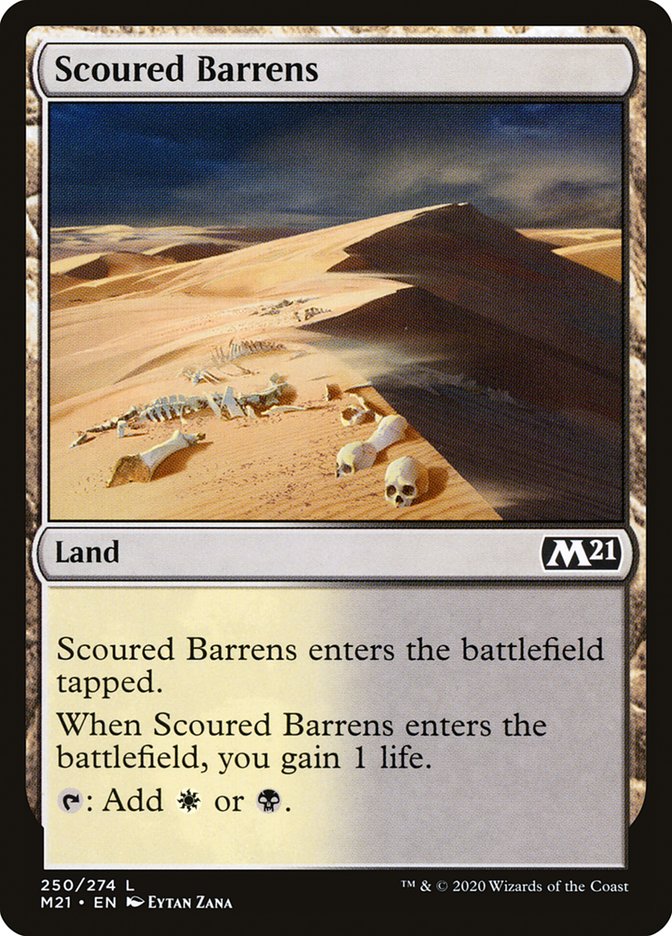 Scoured Barrens [Core Set 2021] | Local Legends
