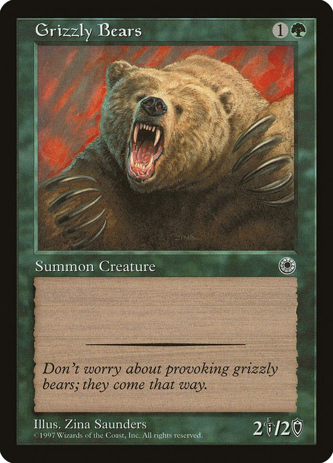 Grizzly Bears [Portal] | Golgari Games