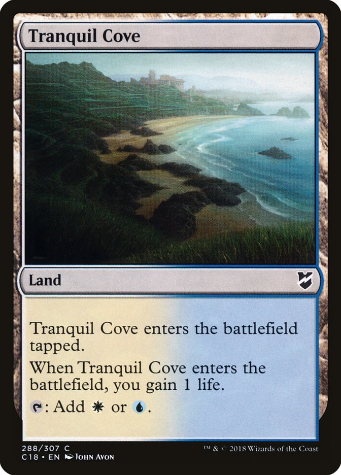 Tranquil Cove [Commander 2018] | Golgari Games