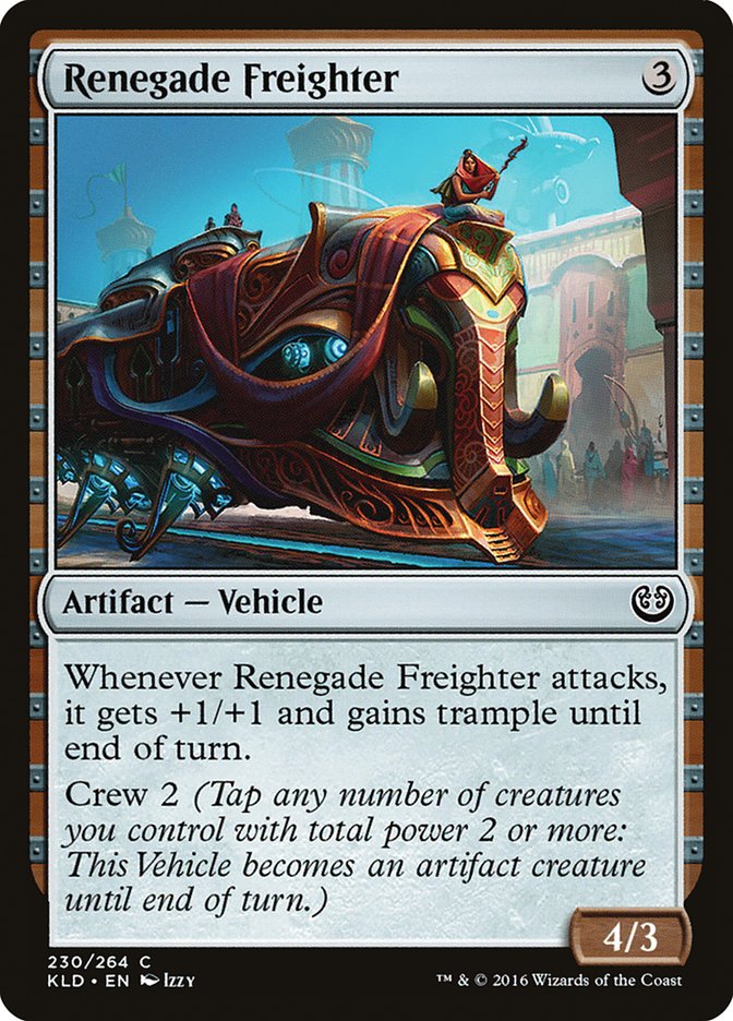 Renegade Freighter [Kaladesh] | Golgari Games