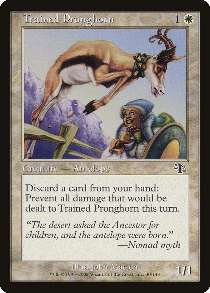 Trained Pronghorn [Judgment] | Local Legends