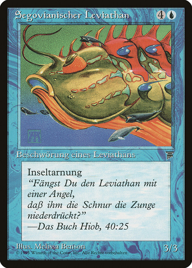 Segovian Leviathan (German) - "Segovianischer Leviathan" [Renaissance] | Golgari Games