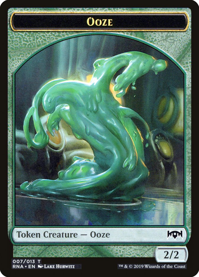 Ooze Token [Ravnica Allegiance Tokens] | Golgari Games