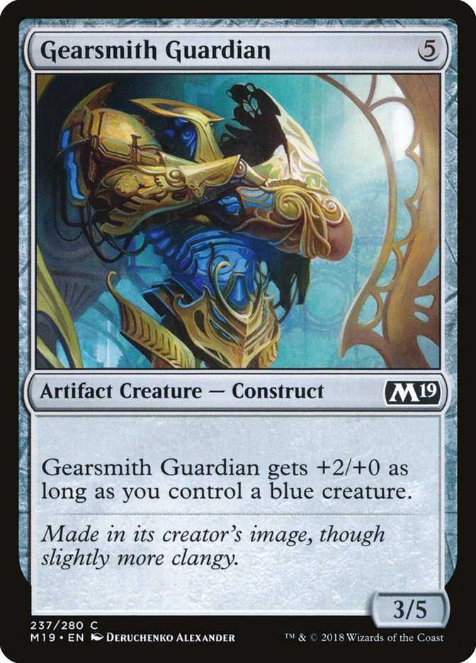 Gearsmith Guardian [Core Set 2019] | Local Legends