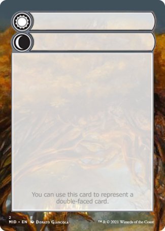 Helper Card (2/9) [Innistrad: Midnight Hunt Tokens] | Local Legends