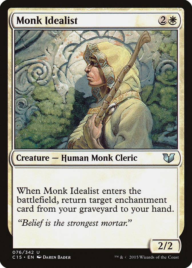 Monk Idealist [Commander 2015] | Golgari Games