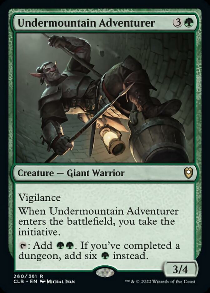 Undermountain Adventurer [Commander Legends: Battle for Baldur's Gate] | Golgari Games